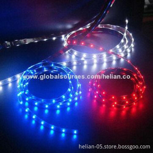 SMD 5050 60 LEDs Flexible Strips, CE-approved